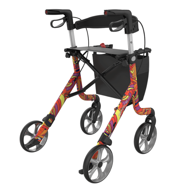 Huvudbild Rollator Space LX, Flower