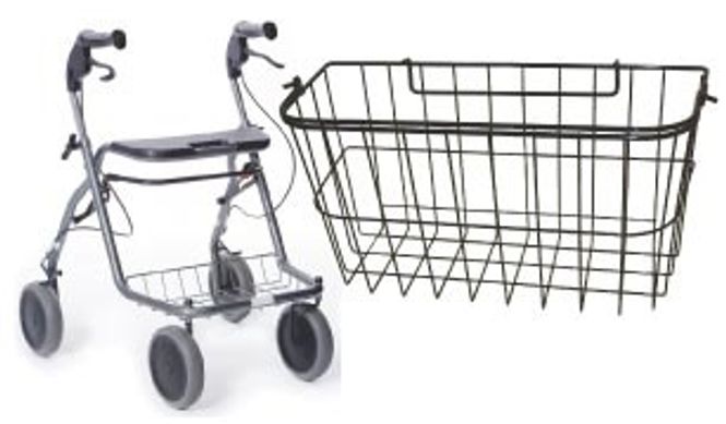 Huvudbild Rollatorkorg Fellow, låg